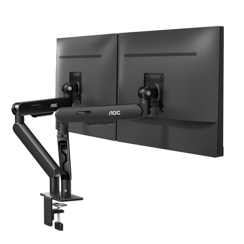 AOC AM420 Dual Monitor Arm - black — pilt 7