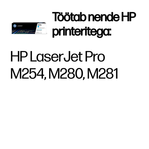 HP 203X Original Cyan LaserJet Toner — pilt 2