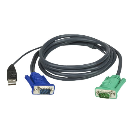 Aten 5M USB KVM Cable with 3 in 1 SPHD 2L-5205U