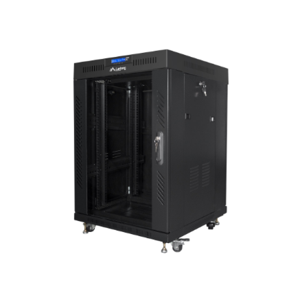 LANBERG rack cabinet 15U 600x600 glass
