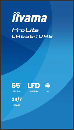 IIYAMA 65inch 3840x2160 UHD VA panel — pilt 3