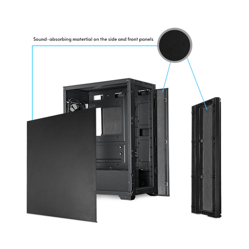 CHIEFTEC Pro Midi Q Black Case — pilt 9