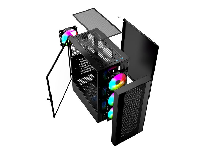 GEMBIRD computer case Fornax 4000 ARGB — pilt 2