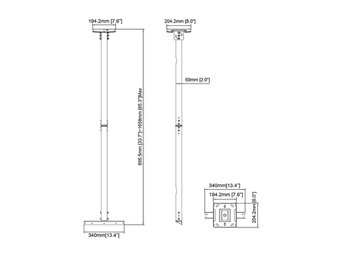 MB M Pro Series - 1500mm Pipe Connecting — pilt 6