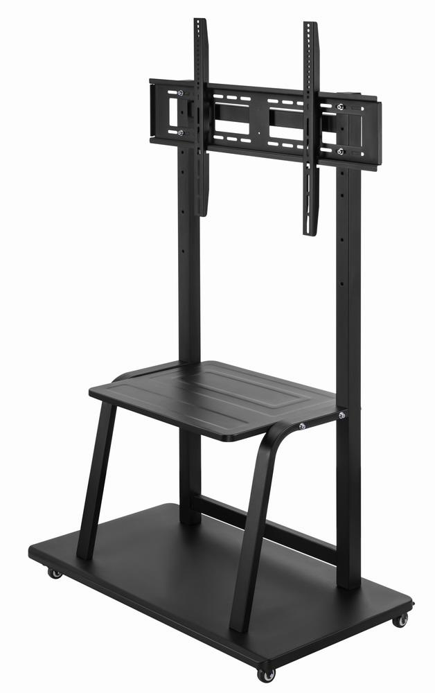 GEMBIRD TV floor stand with caster wheel