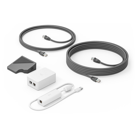 LOGITECH PoE Injector with plug set - OFF WHITE - OTHER - WW - POE INJECTOR W/ PLUG SET
