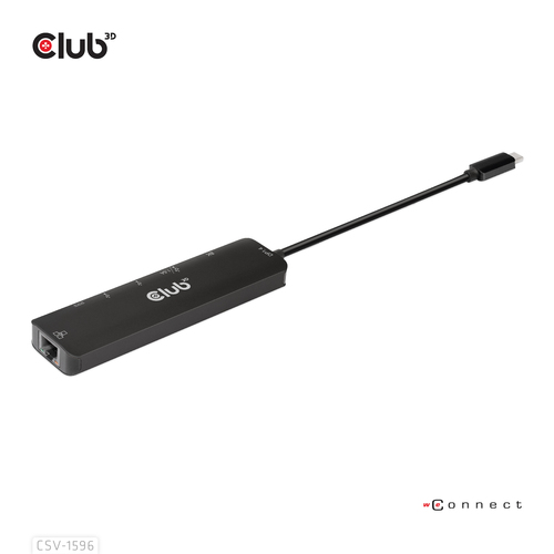 CLUB 3D USB GEN1 TYPE-C 6-IN-1 HUB — pilt 2