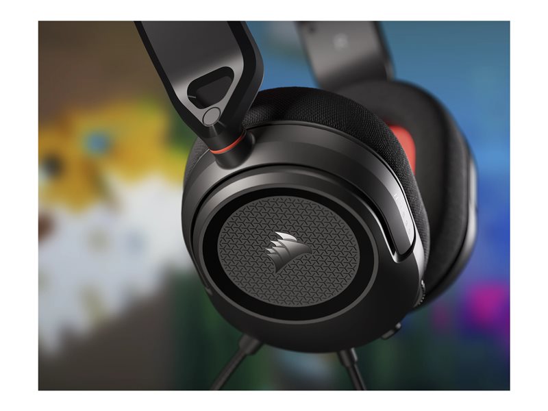 CORSAIR HS35 v2 MP Gaming Headset Red — pilt 3