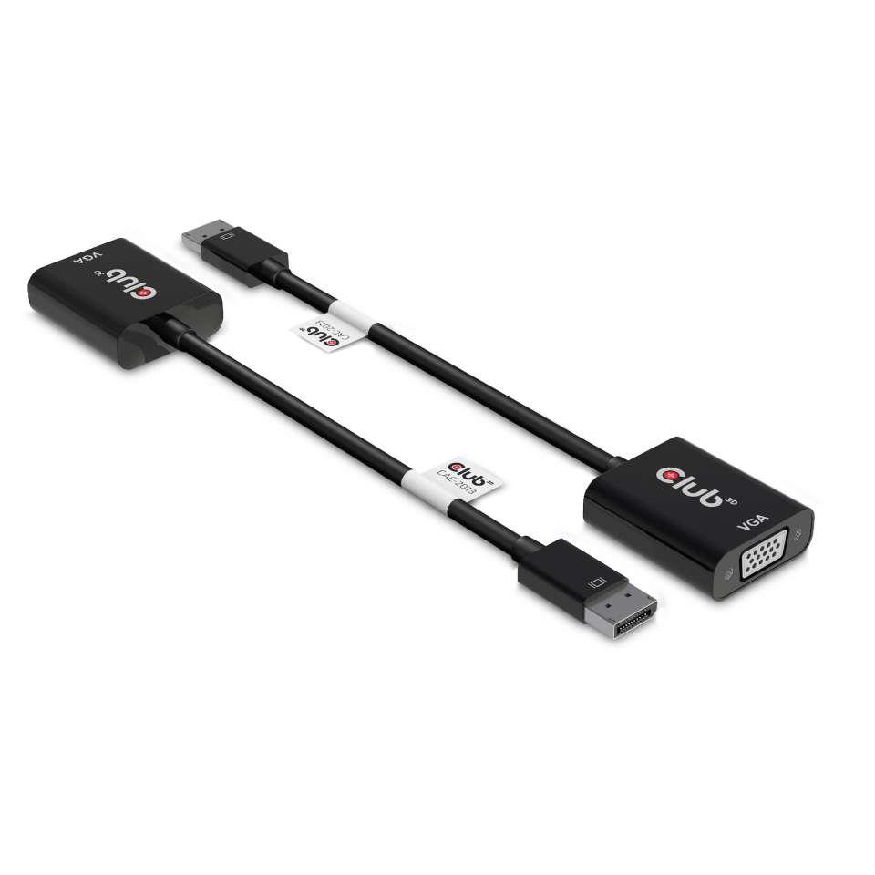 CLUB 3D DisplayPort 1.1A Male To VGA