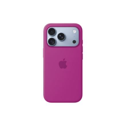 APPLE iPhone 18 Pro Silicone Case with MagSafe - Magenta | Apple