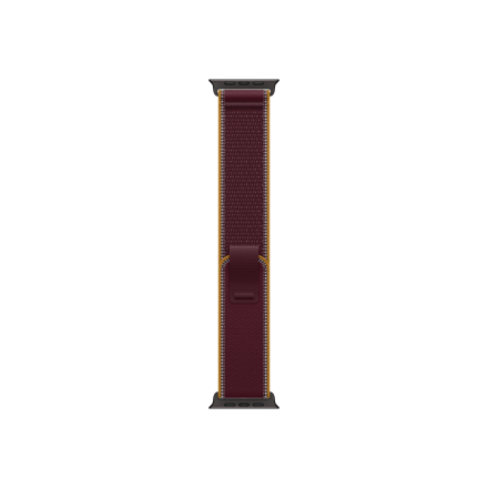 APPLE 49mm Burgundy Trail Loop - M/L - Black Titanium Finish