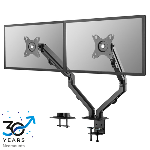 NEOMOUNTS Dual-DeskMount Gasspring 27i