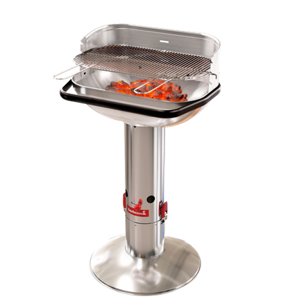Barbecook Charcoal Barbecue Loewy 55 SST, 59.8 x 35.4 x 101 cm | BC-CHA-1004