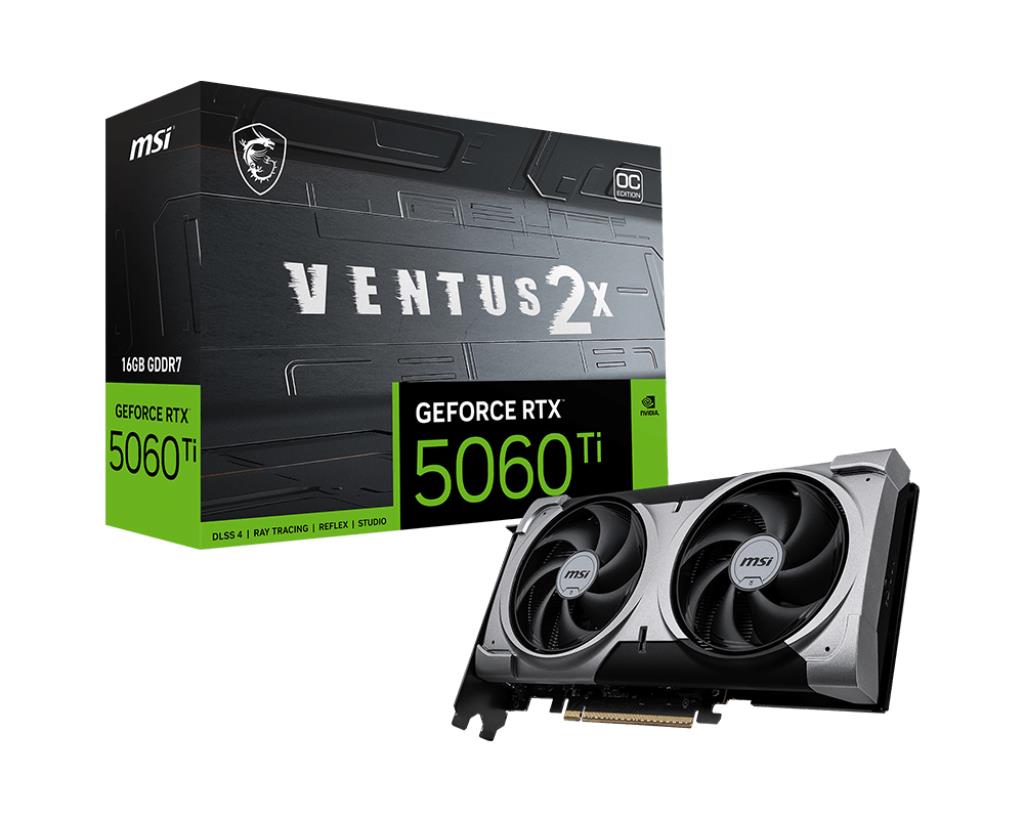 MSI GeForce RTX 5060 Ti 16GB VENTUS 2X