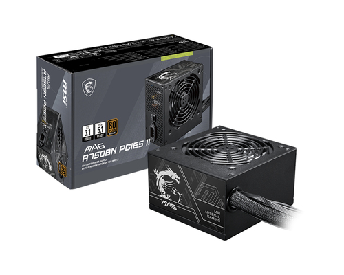 MSI MAG A750BN PCIE5 II 750W BRONZE PSU — pilt 5