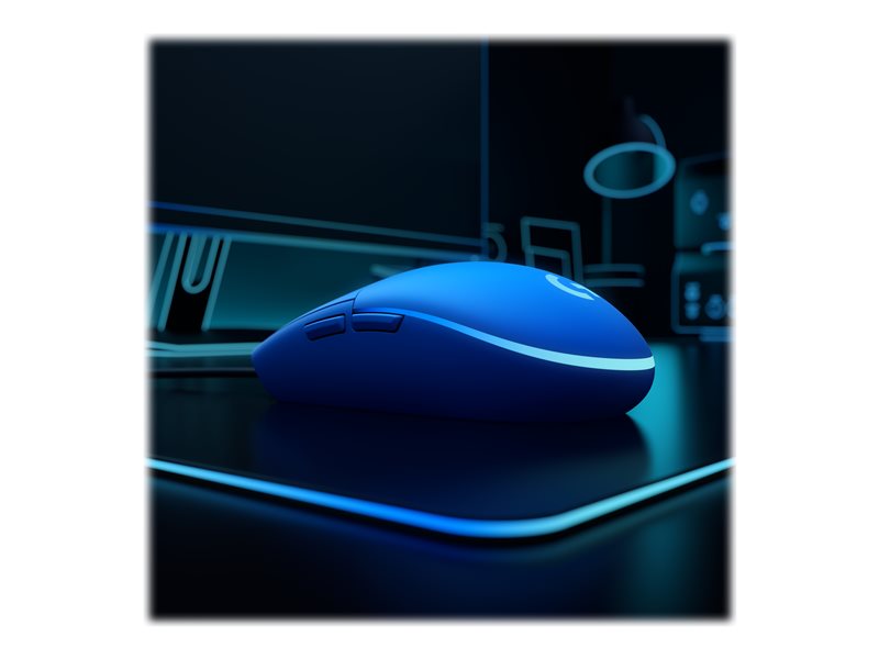 LOGI G203 Lightsync Gaming Mouse Blue — pilt 3