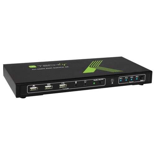 TECHLY 028702 Techly 4-port HDMI/USB KVM — pilt 2
