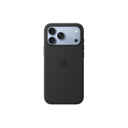 APPLE iPhone 18 Pro Max Silicone Case with MagSafe - Black | Apple