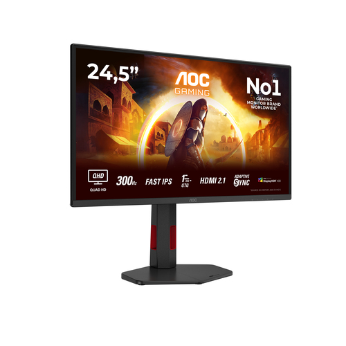 AOC Q25G4SR 24.5inch QHD Fast IPS 300Hz — pilt 2