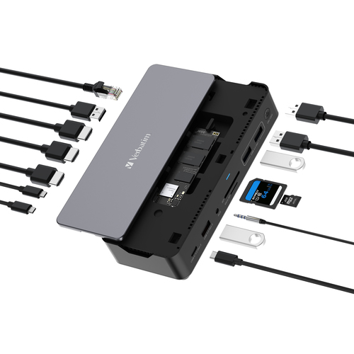 VERBATIM Usb-C Pro Docking Station 15 — pilt 5