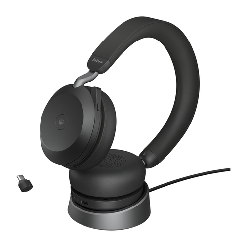 JABRA Evolve2 75 Headset on-ear BT — pilt 4
