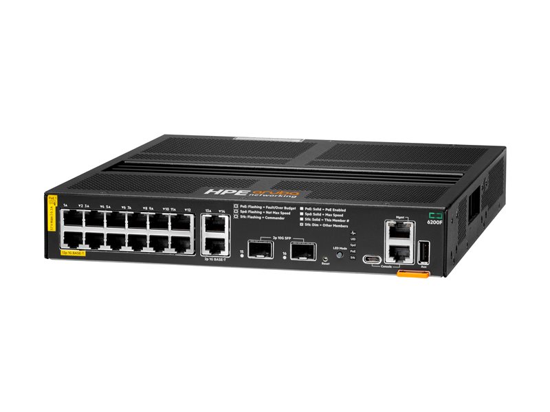 HPE Aruba 6200F 12G CL4 2G/2SFP+ (EN) — pilt 3