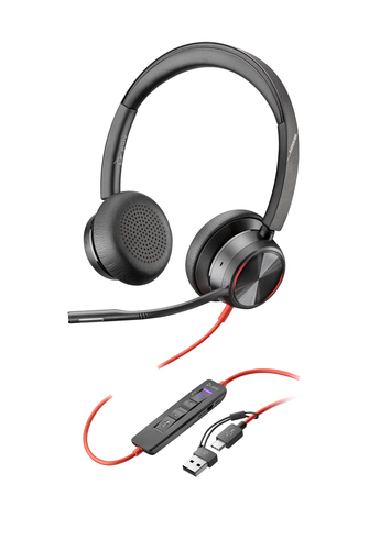 HP Poly BW 8225 Stereo -M USB-C +USB-C/A