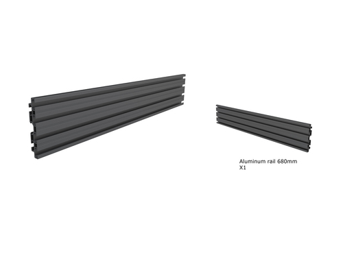 MB Pro Series Single Screen Rail Black — pilt 2
