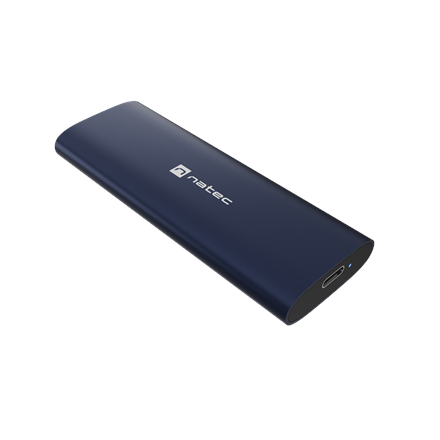 Natec Rhino M.2 NVME Lite USB-C External, Gen 2 Steel Navy NKZ-2472