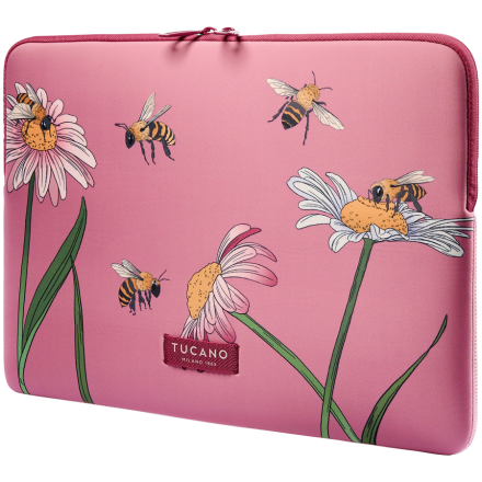 TUCANO SLEEVE SCHIZZO MacBook Air 15/ Laptop 13/ Laptop 14, BEES PINK