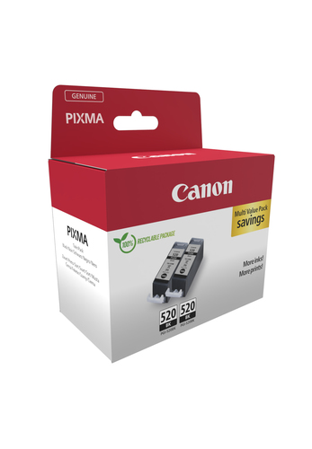 CANON PGI-520BK Ink Cartridge TwinPack — pilt 2