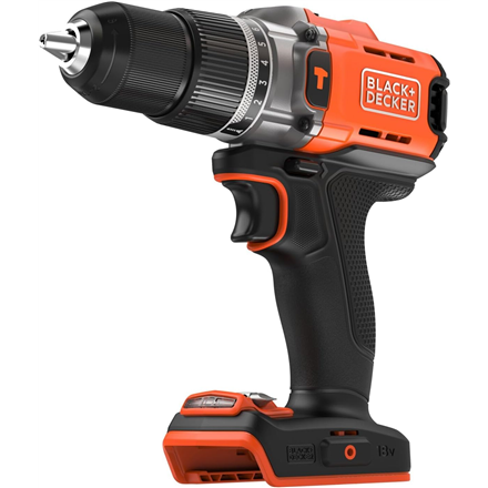 BLACK & DECKER 18V Cordless Drill (without battery and charger) | BCD383XN-XJ