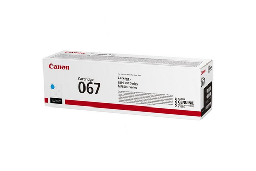 CANON Toner Cartridge 067 Cyan — pilt 3