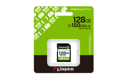 KINGSTON 128GB SDXC Canvas Select Plus — pilt 3