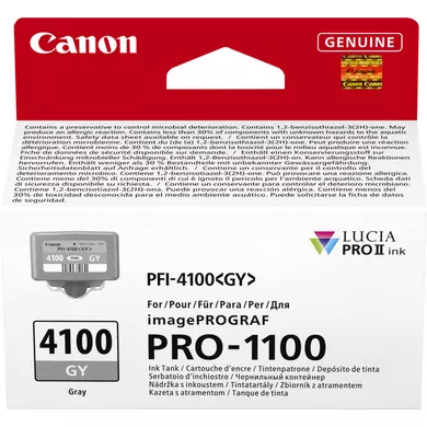 CANON INK PFI-4100 Grey tank — pilt 2