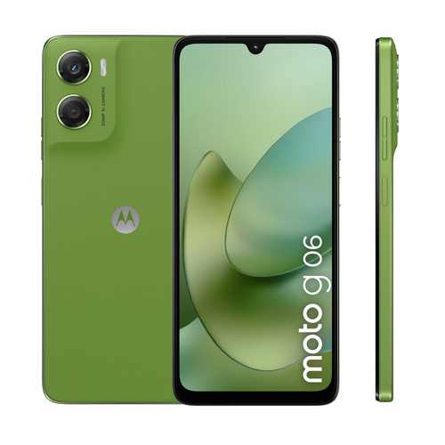 MOTOROLA G06 PANTONE Tendril Green