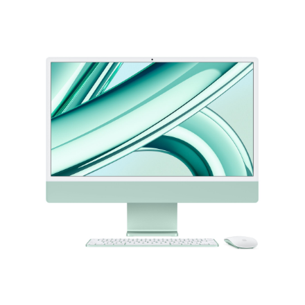 Apple iMac 24” 4.5K Retina, Apple M4 8C CPU, 8C GPU/16GB/256GB SSD/Green/INT | Apple