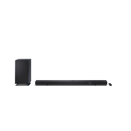 Sharp 5.1.2 Dolby Atmos/DTS:X Soundbar with Wireless Subwoofer HT-SBW55121(BK)