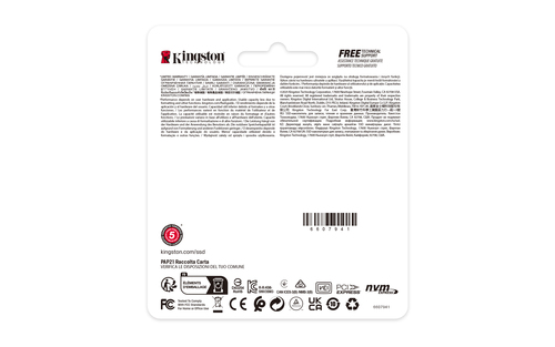 KINGSTON 500GB NV3 M.2 2230 PCIe 4.0 — pilt 4