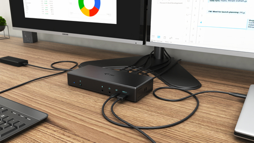 I-TEC USB-C Quattro Docking Station 85W — pilt 6