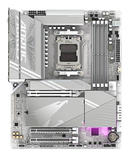 Gigabyte Gigabyte Processor family AMD Ryzen X870 A ELITE WF7 ICE — pilt 2