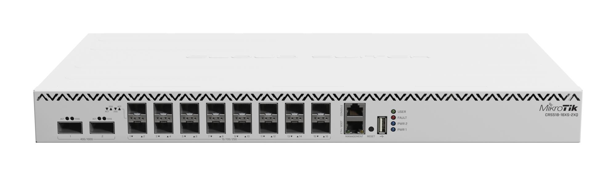 MIKROTIK Switch CRS518-16XS-2XQ-RM
