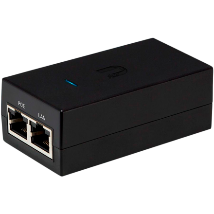 Ubiquity POE Injector, 24VDC, 30W, EU