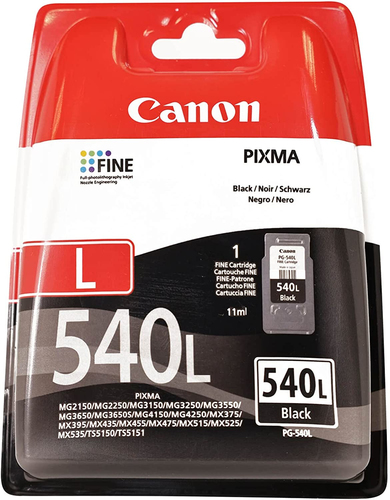 CANON PG-540L Black Ink Cartridge 300P