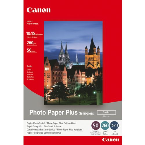 CANON SG-201 photopaper 4x6 50pages