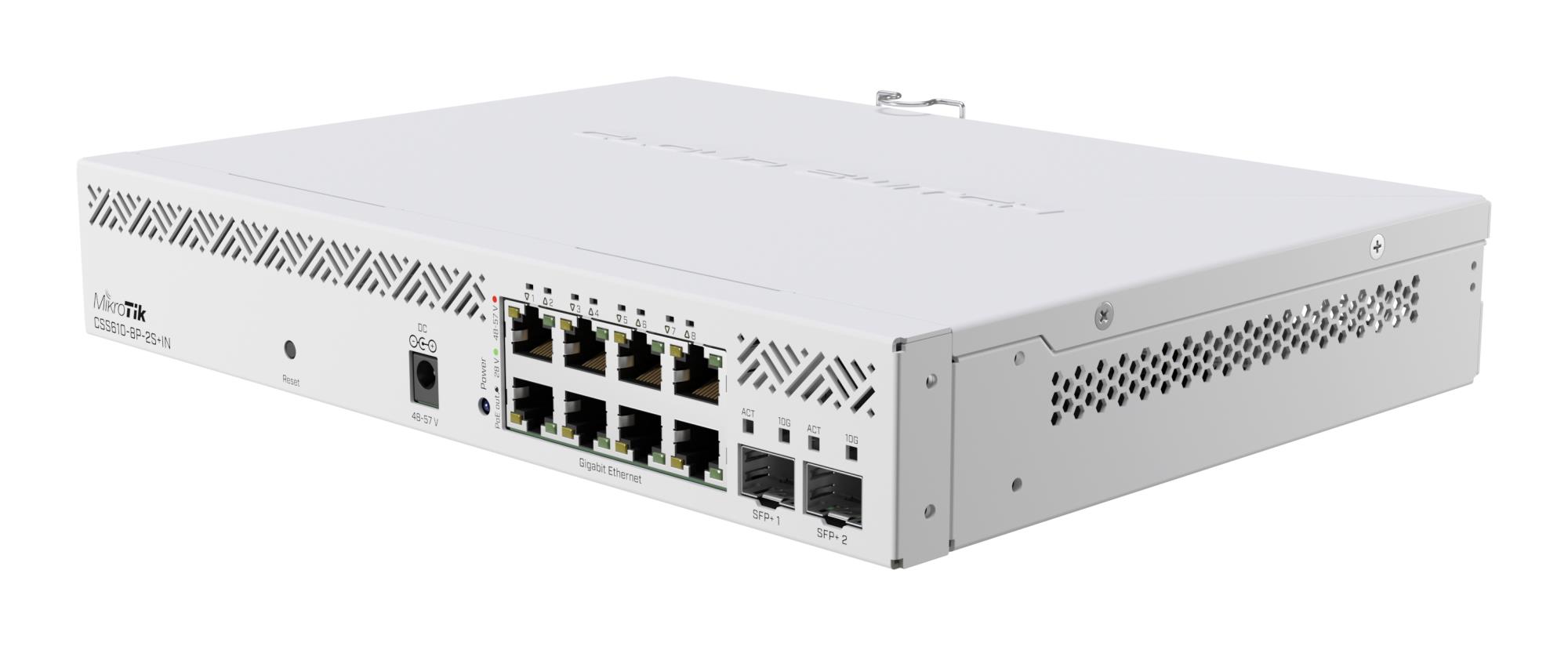 MikroTik Cloud Router Switch CSS610-8P-2S+IN