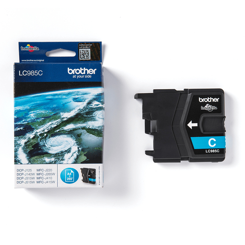 BROTHER LC985C cyan ink DCP-J125 — pilt 3