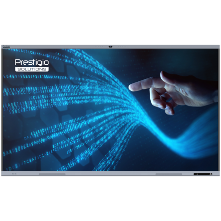Prestigio Solutions Multiboard Light + Gen 2 65-inch, Android 13, Google EDLA, AI Camera, 16/128GB