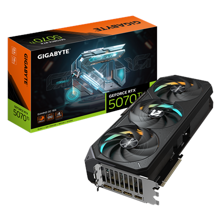 GIGABYTE RTX5070Ti GAMING OC 16GB VGA