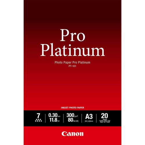 CANON PT-101 photo paper A3 20sh